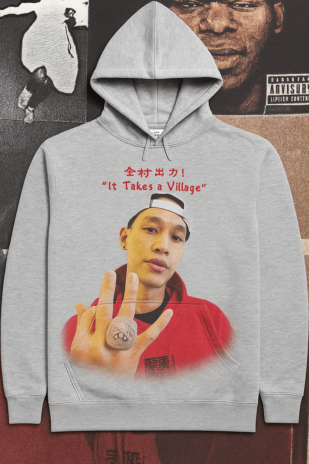 Jeremiy Lin "It Takes a Village" Sweater